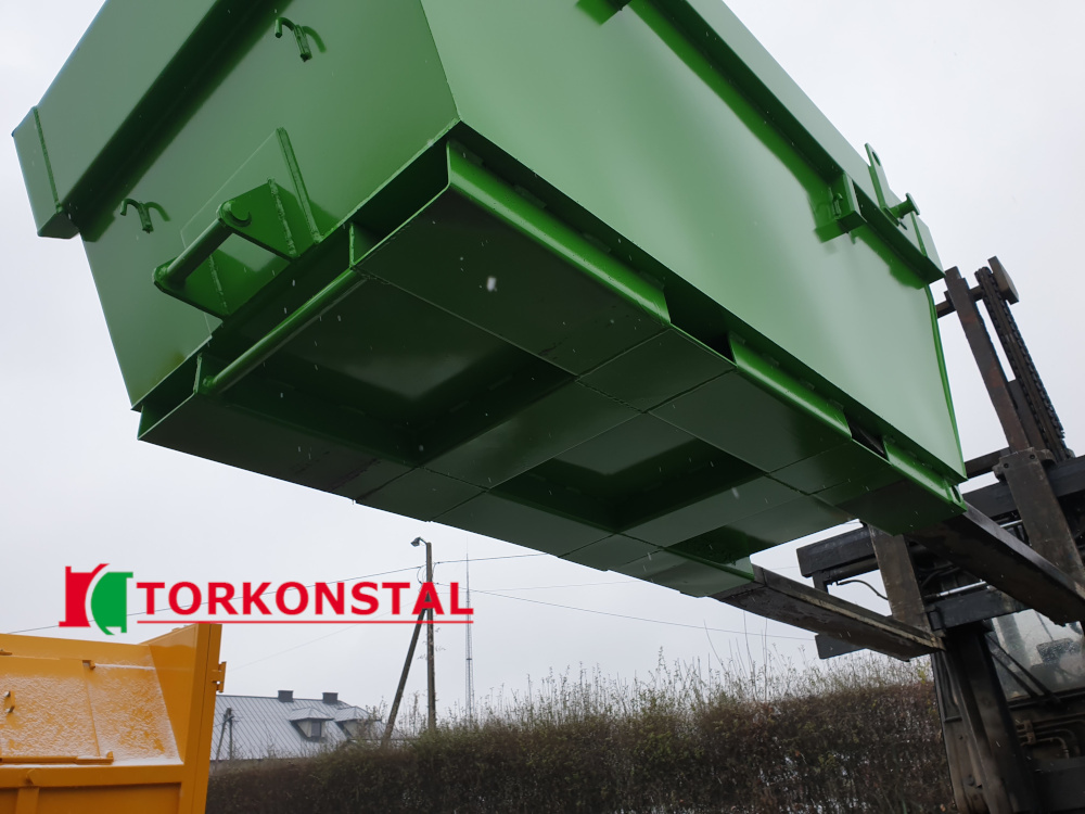Mulda otwarta asymetryczna o pojemności 2,5 m3 - 2,5 m³ afzetcontainer voor bouw- en sloopafval