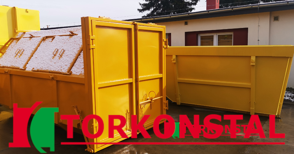 Gesloten bouw en sloopafval containers Gesloten bouw en sloopafval containers